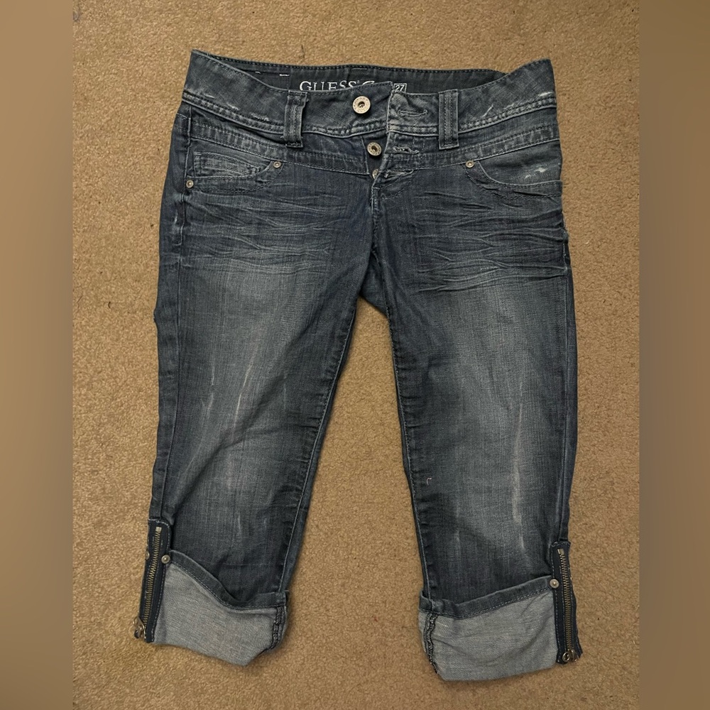Guess denim capris